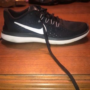black Flex 2017 Run nike shoes